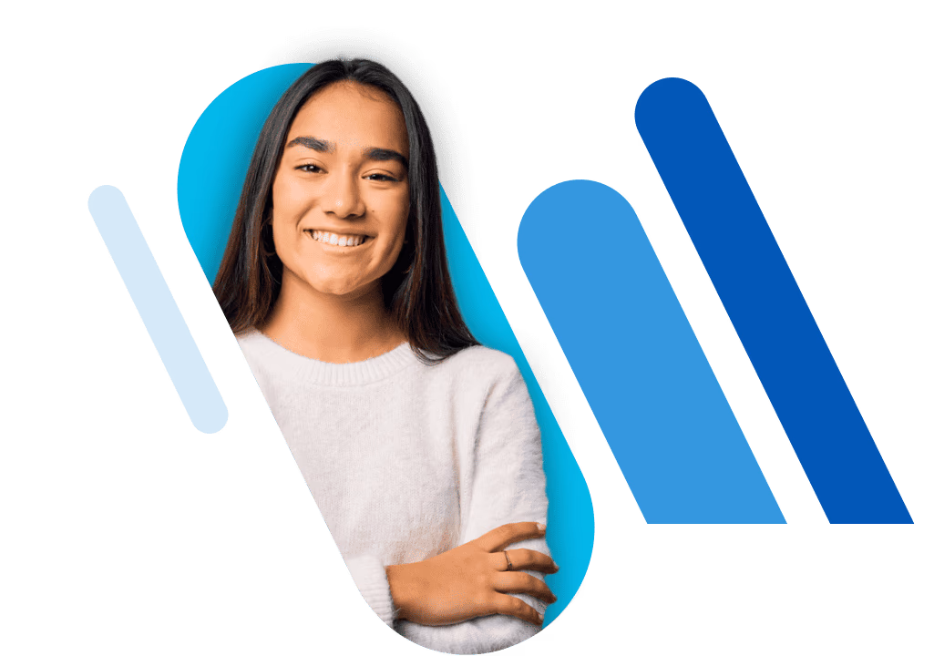 smiling woman portrait