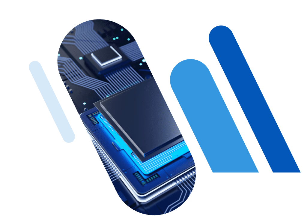 Close-up of server hardware