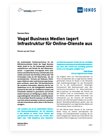 German document from Vogel Media