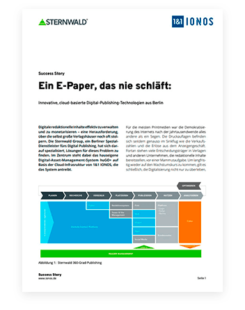 Documento Sternwald; Titular: Un E-Paper que nunca duerme